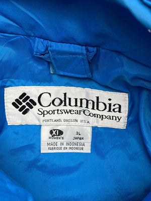 Blue Columbia Ski Jacket Women's XL