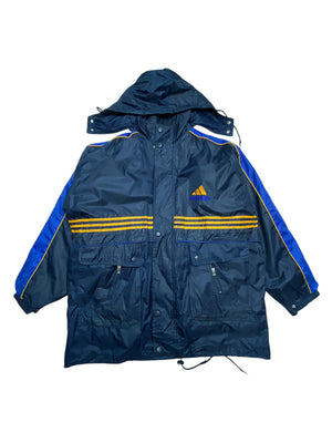 Black Adidas Windbreaker Men's 4XL