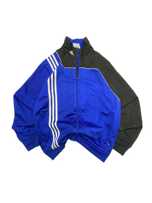 00s Blue Adidas Tracksuit Jacket Men's Medium