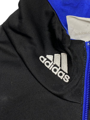 00s Blue Adidas Tracksuit Jacket Men's Medium