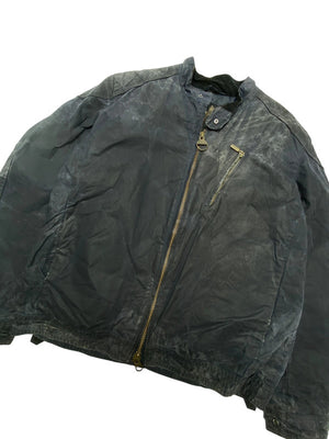 Black Barbour International Workwear Jacket Women's Large