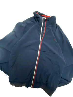 Navy Tommy Jeans Windbreaker Men's XS
