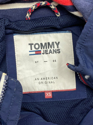 Navy Tommy Jeans Windbreaker Men's XS