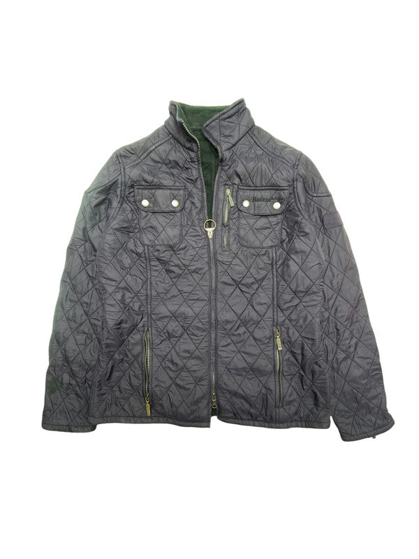 Purple Barbour Quilted Jacket Women's Large