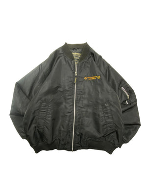 Black Brahma Bomber Jacket Men's XL