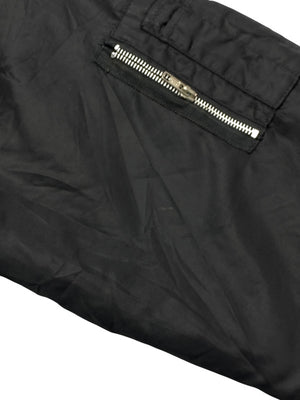 Black Brahma Bomber Jacket Men's XL