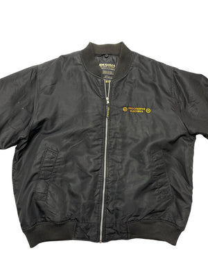 Black Brahma Bomber Jacket Men's XL