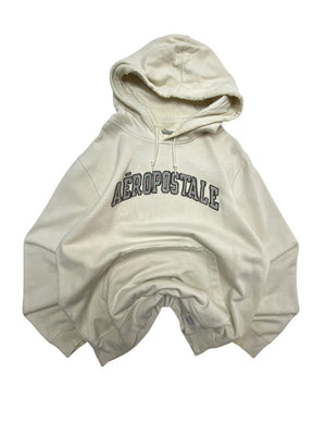 Cream Aeropostale Hoodie Men's Large