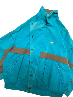 Vintage Blue Adidas Windbreaker Men's XL