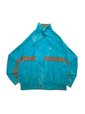 Vintage Blue Adidas Windbreaker Men's XL