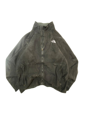Black The North Face Fleece Jacket Men's Small