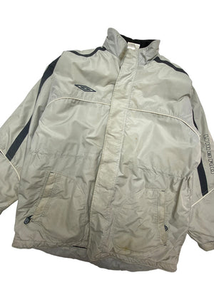 Beige Umbro Padded Jacket Men's Large