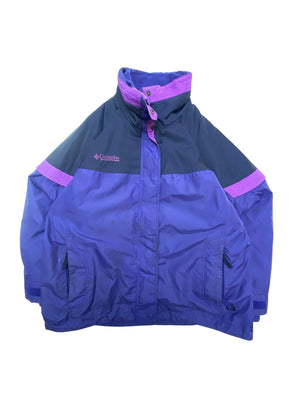 Purple Columbia 3-in-1 Jacket Women's Large
