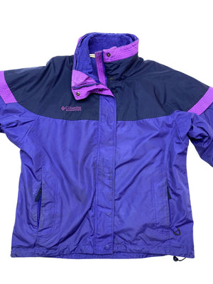 Purple Columbia 3-in-1 Jacket Women's Large