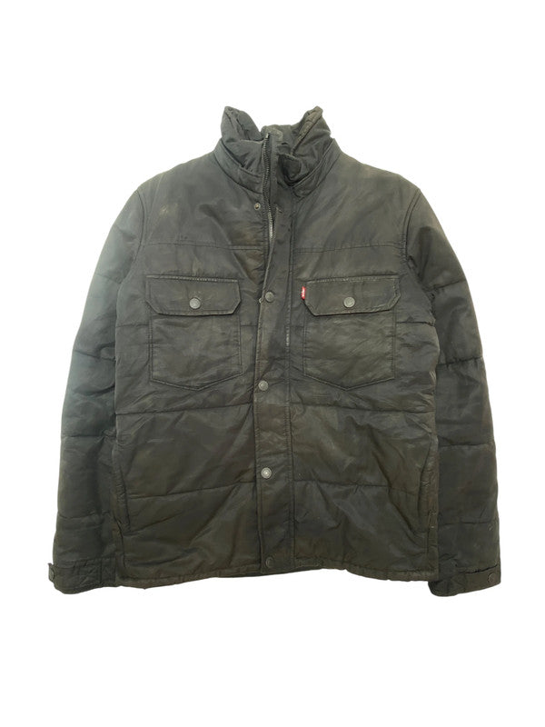 Black Levi's Puffer Jacket Men's Small