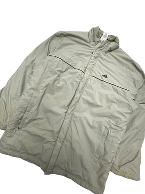 90s Grey Adidas Windbreaker Men's Large