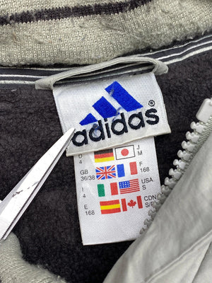 90s Grey Adidas Windbreaker Men's Large