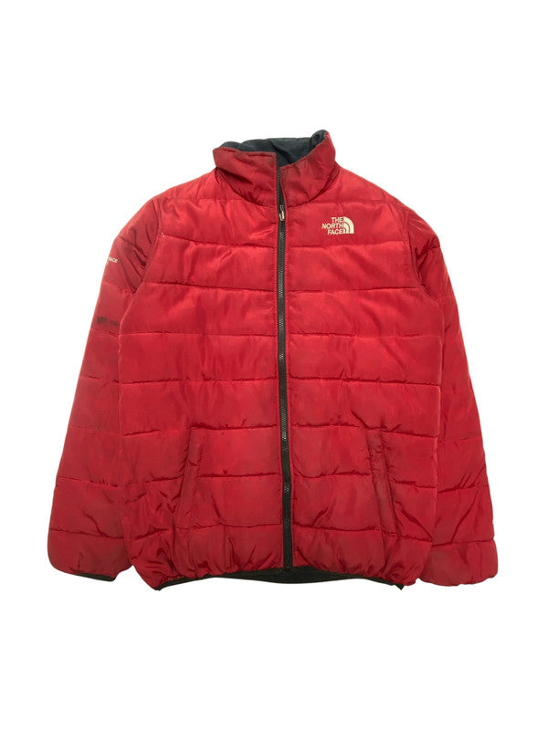 Red-Black The North Face 550 Reverse Puffer Jacket Men's Small