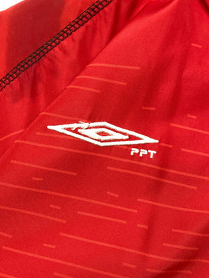 Red Umbro Windbreaker Men's Small