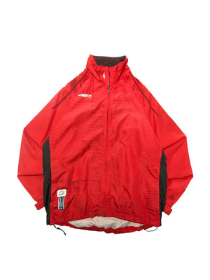 Red Umbro Windbreaker Men's Small