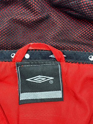 Red Umbro Windbreaker Men's Small