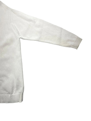 White Ralph Lauren Embroidery Half-zip Jumper Men's XL