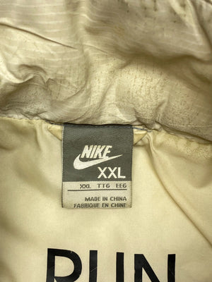 00s Cream Nike Puffer Jacket Women's XXL