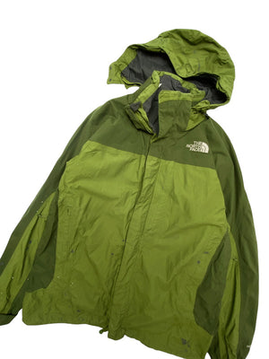 Green The North Face Raincoat Men's Medium