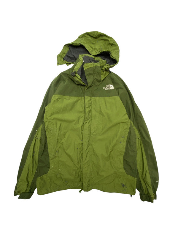 Green The North Face Raincoat Men's Medium