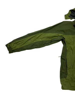 Green The North Face Raincoat Men's Medium