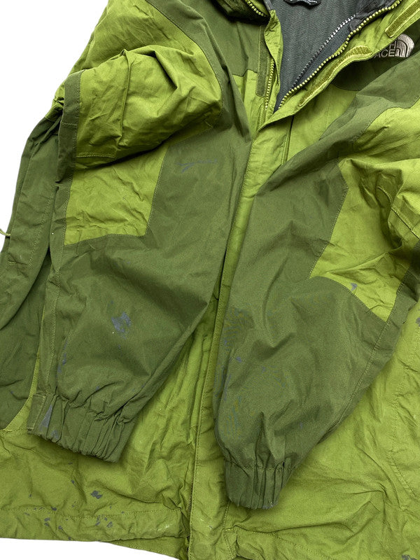 Green The North Face Raincoat Men's Medium