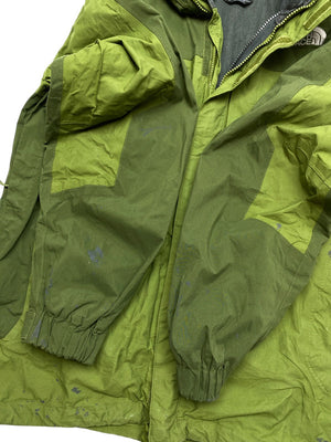 Green The North Face Raincoat Men's Medium