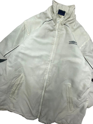 Cream Umbro Windbreaker Men's Large