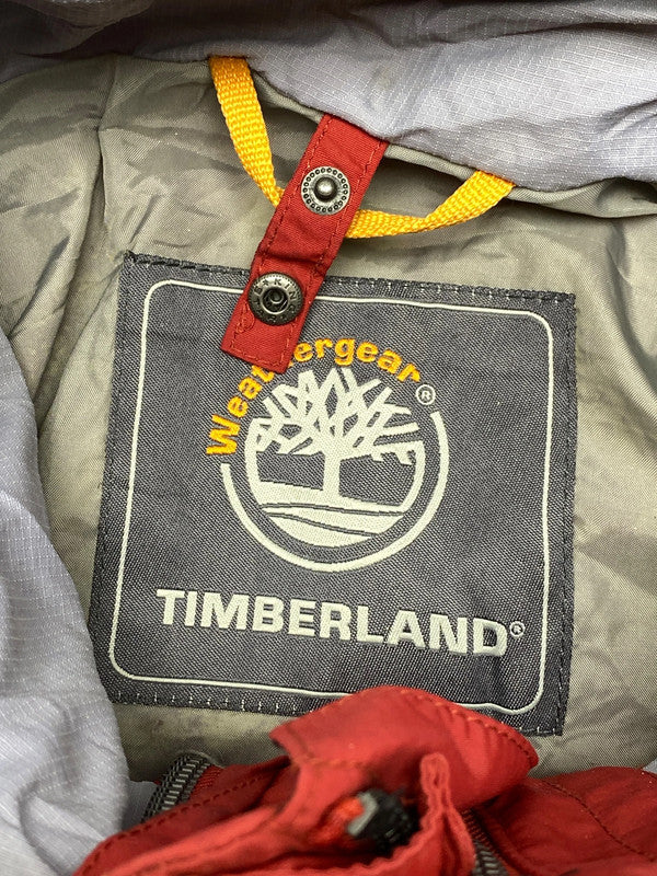 Red Timberland Raincoat Men's Medium