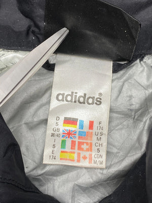 Vintage 90s Black Adidas Windbreaker Men's XL