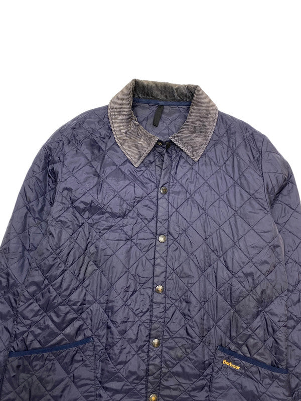 Purple Barbour Quilted Jacket Men's XL