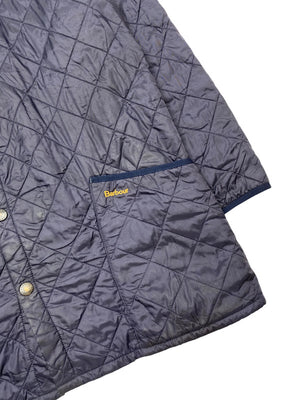 Purple Barbour Quilted Jacket Men's XL