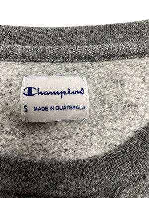 Grey Champion Print Sweatshirt Men's Small