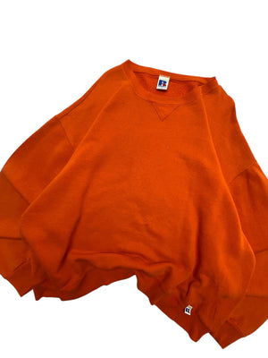 Orange Russell Athletic Sweatshirt Men's XL