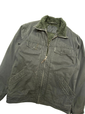 Black Bomber Jacket Men's Small