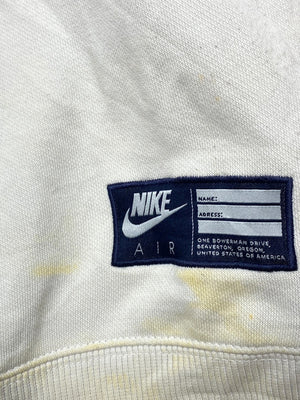 00s Cream Nike Air Sweatshirt Men's Large