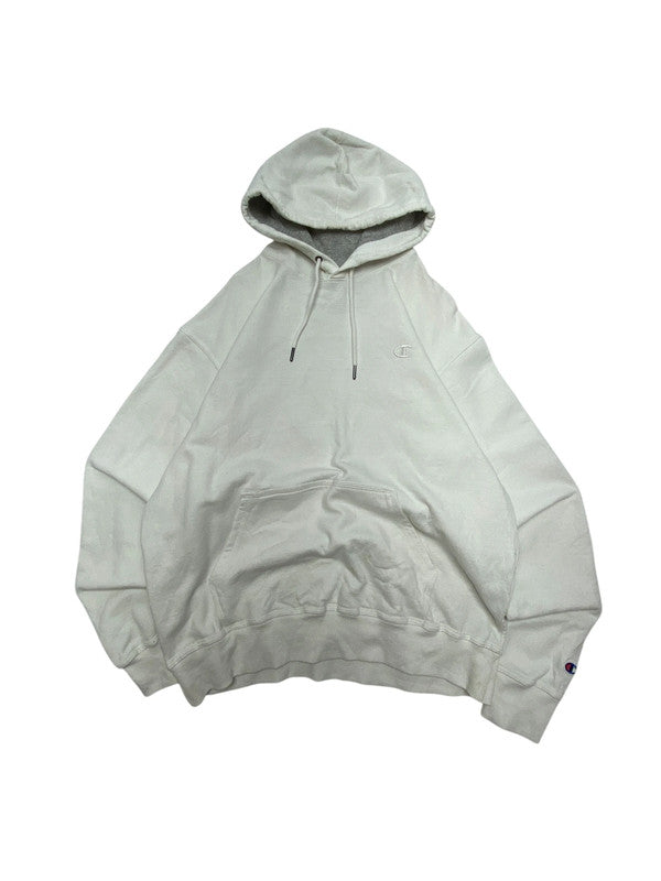 Cream Champion Hoodie Men's Large