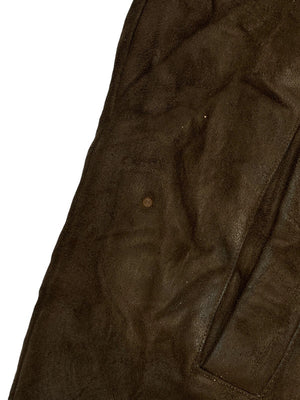Brown Dockers Premium Bomber Jacket Men's Large