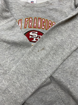 Grey NFL 49ers Sweatshirt Women's XL