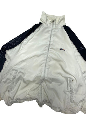 White Ellesse Windbreaker Men's XXL