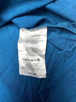 Blue Carhartt Shirt Men's Small