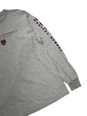 Grey Champion Long-sleeved T-shirt Women's Large