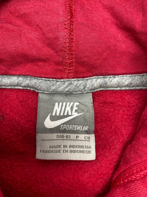 Red Nike Hoodie Women's Small