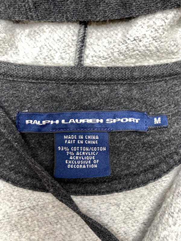 Black Ralph Lauren Sport Zip-through Hoodie Women's Medium