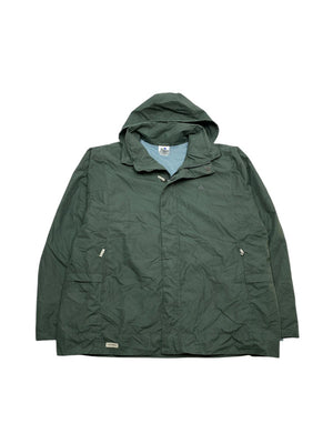 Vintage 90s Dark Green Adidas Windbreaker Men's XL